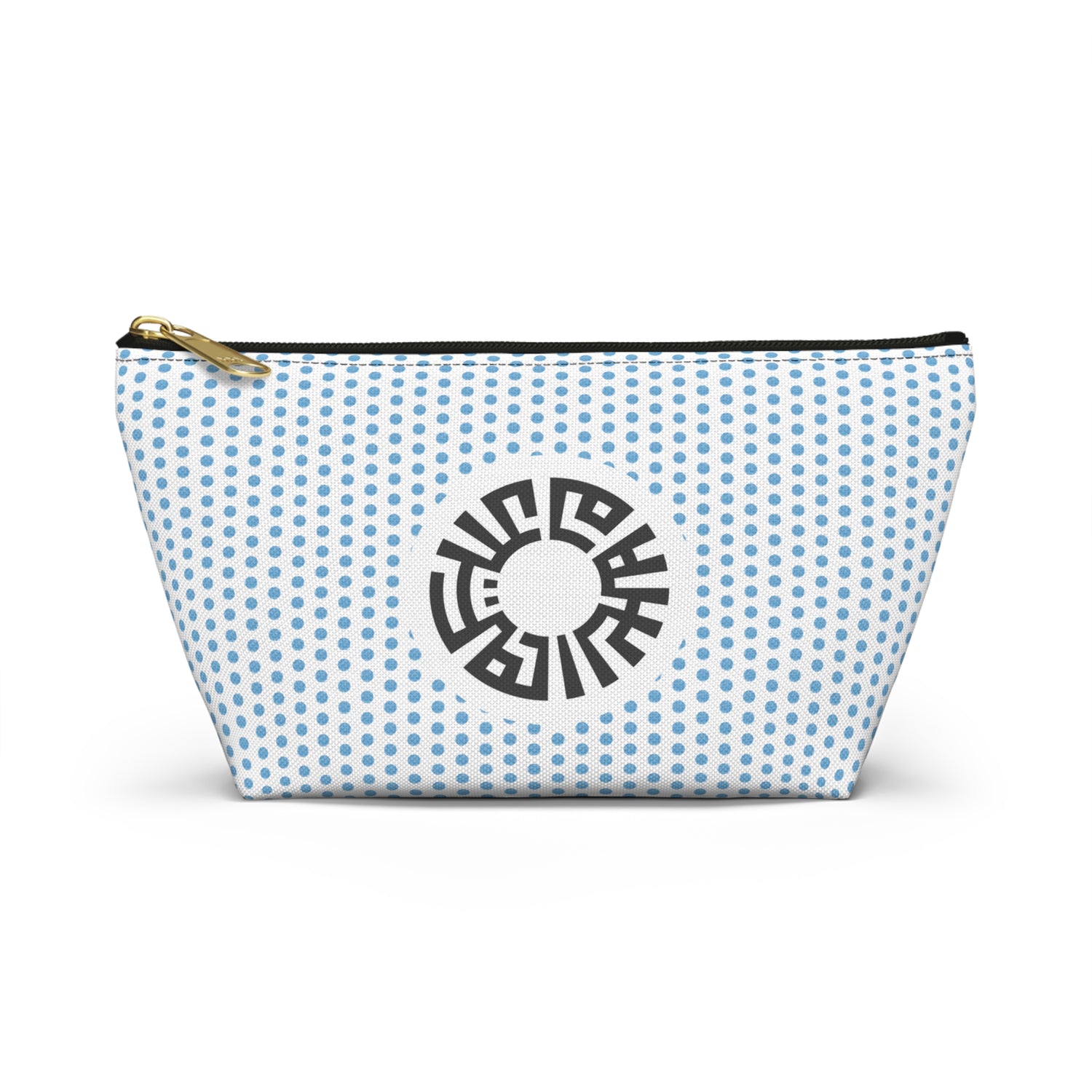 "Salam" Accessory Pouch w T-bottom- Blue