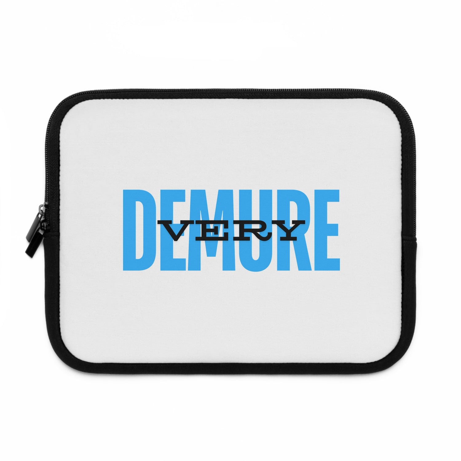"Very Demure" Laptop Sleeve- Blue