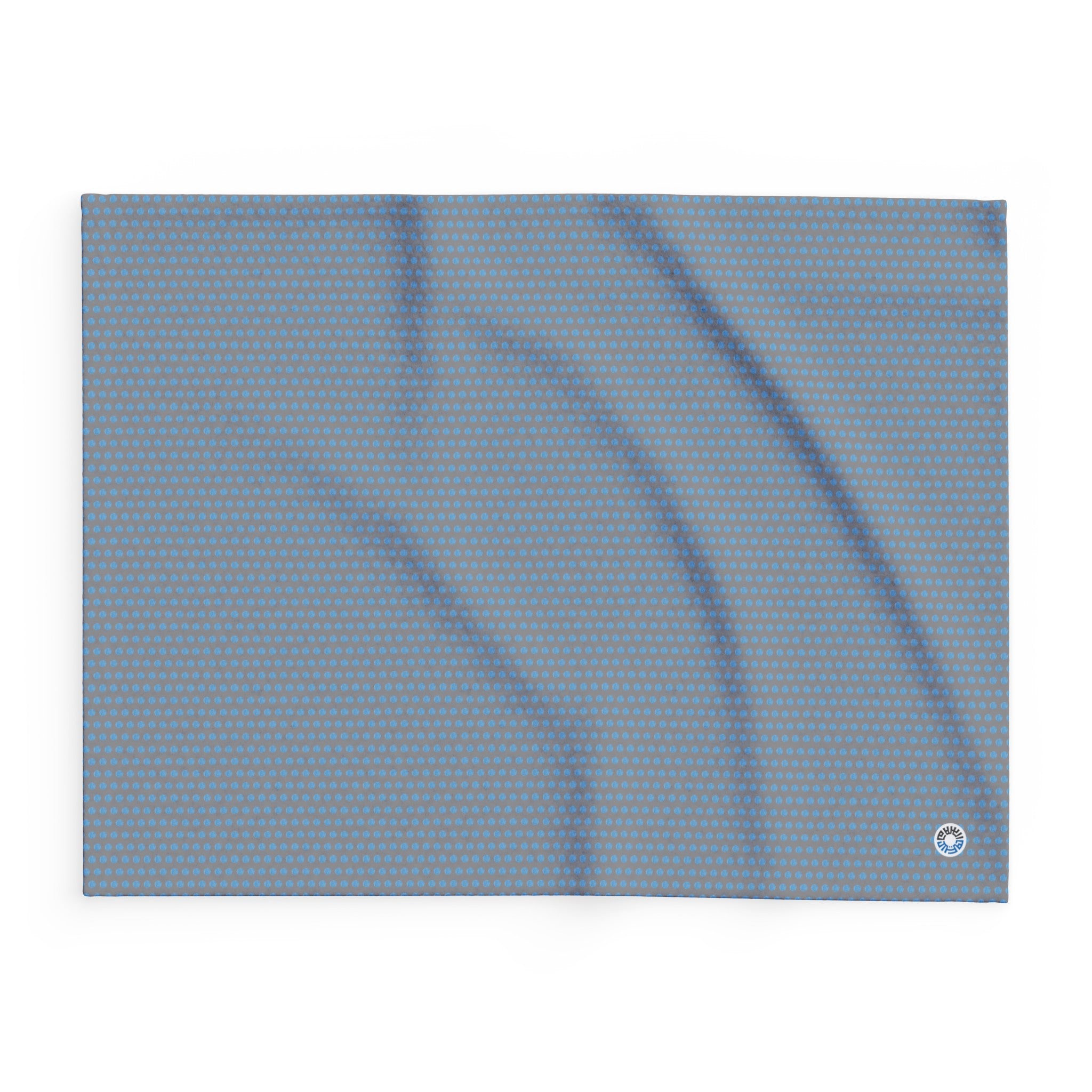 Arctic Fleece Blanket Grey/Blue