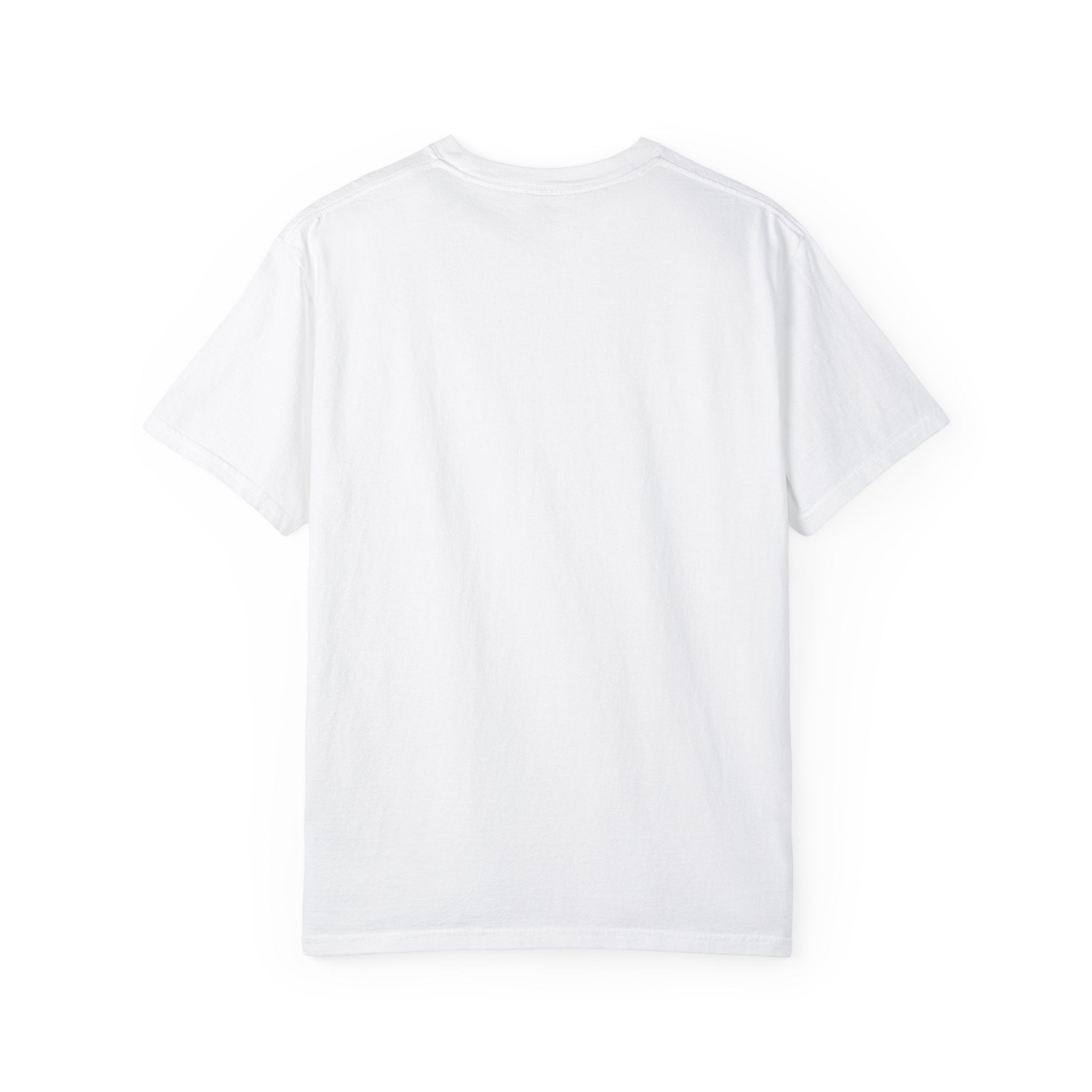 "Peace & Love" Garment-Dyed T-shirt Black/white
