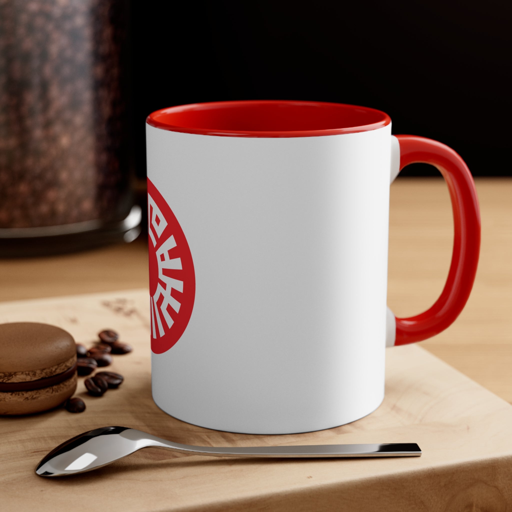 "Salam" Accent Coffee Mug, 11oz Red