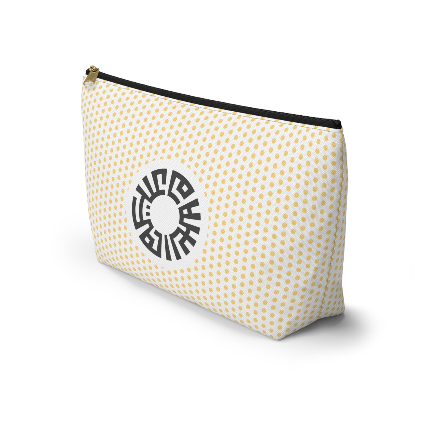 "Salam" Accessory Pouch w T-bottom- Yellow