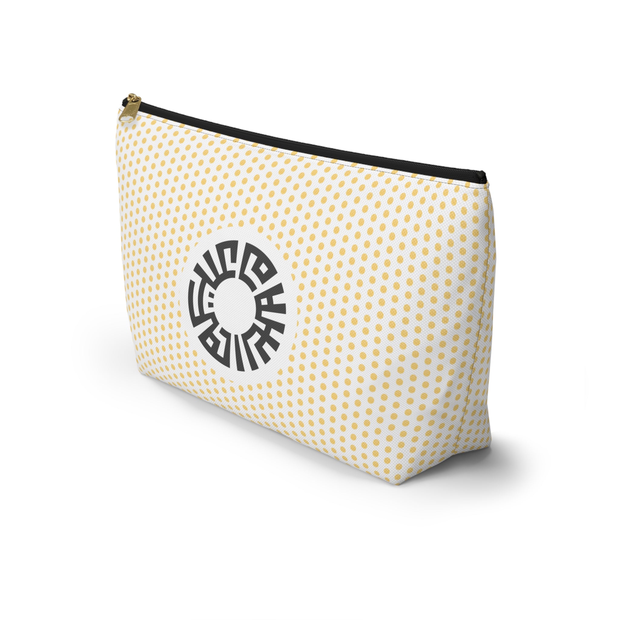 "Salam" Accessory Pouch w T-bottom- Yellow