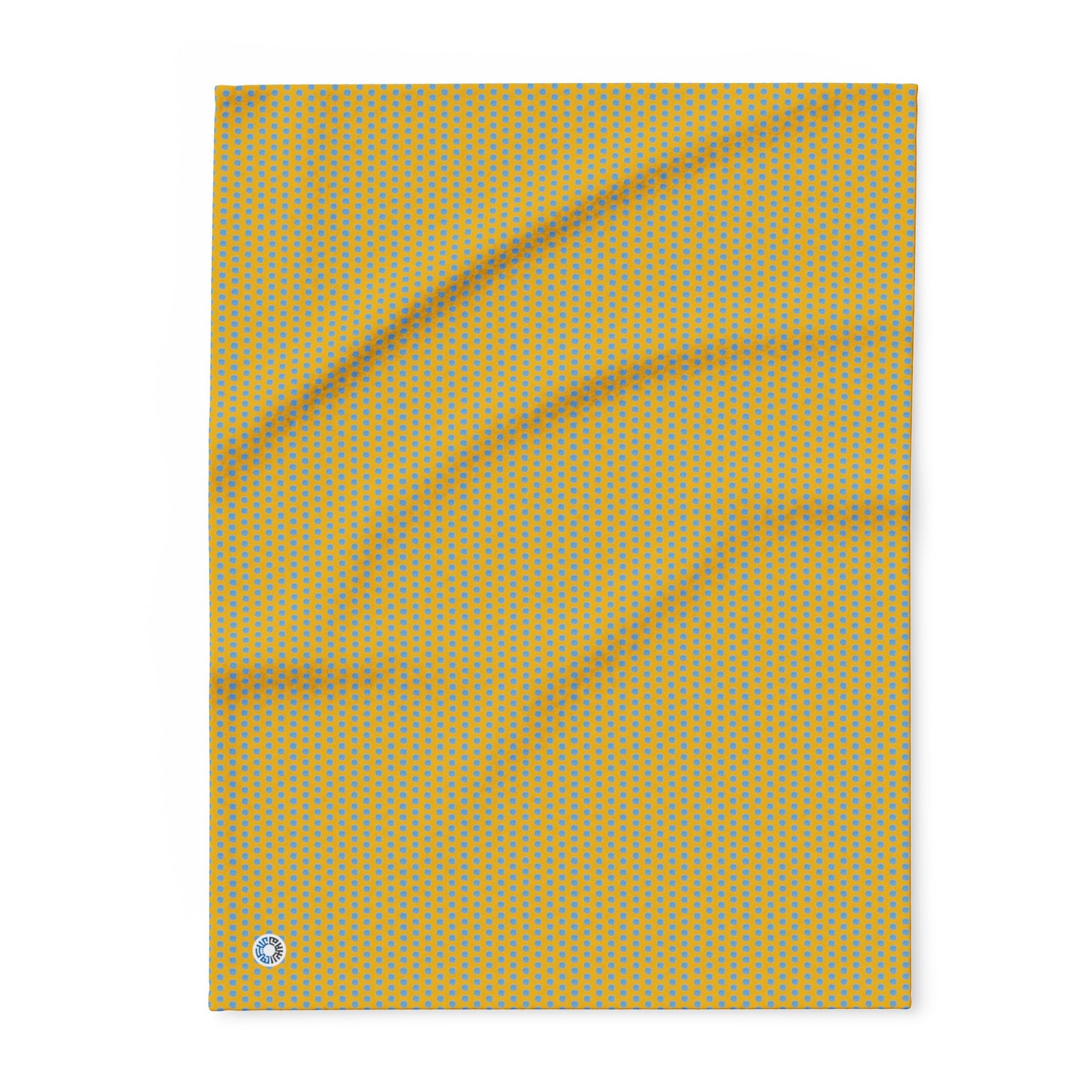 Arctic Fleece Blanket- Yellow/Blue