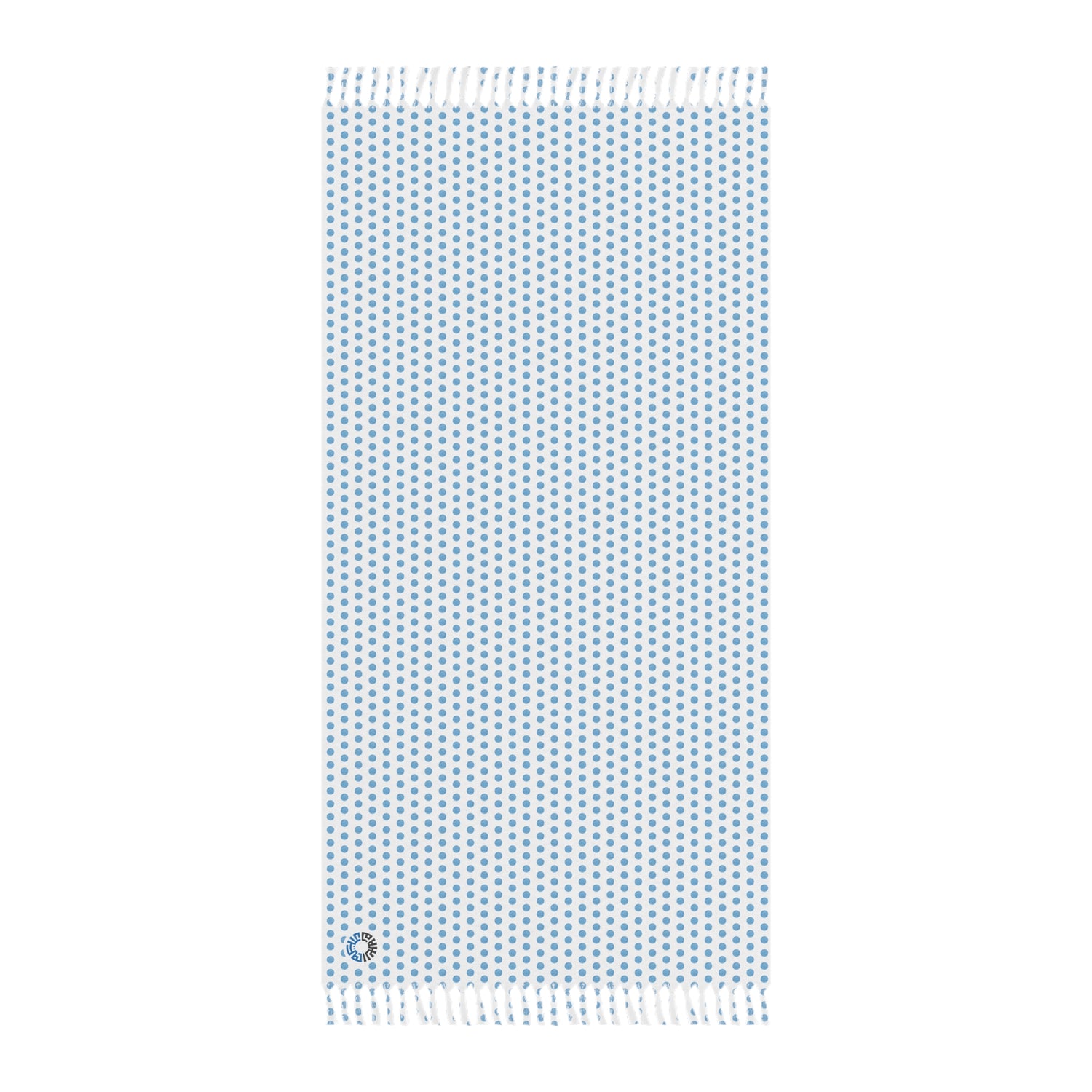 Boho Beach Cloth- Polka Dot Blue