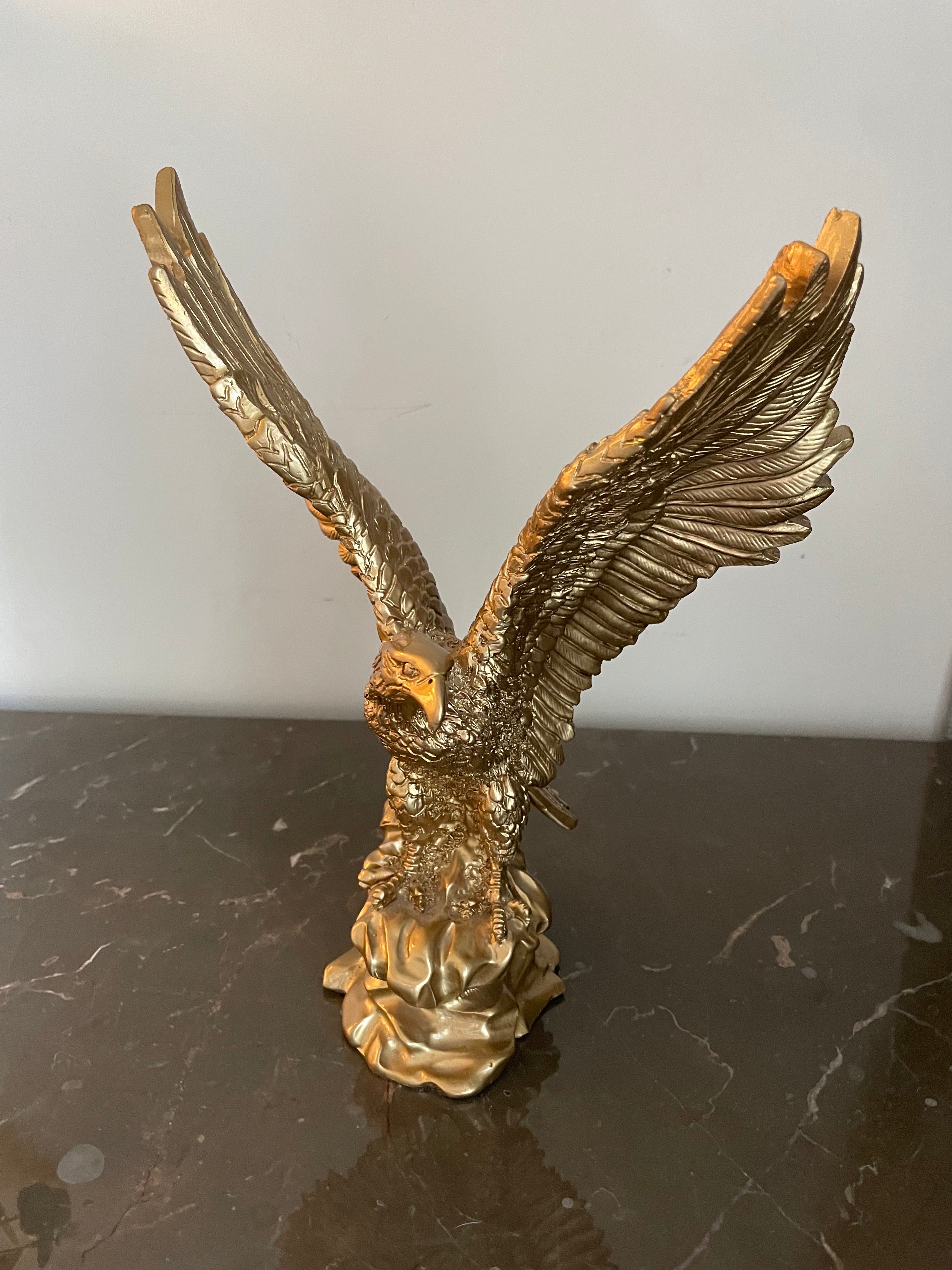 Golden Eagle Sculpture. Choose from three sizes (45 cm / 30 cm / 28 cm / 20 cm)