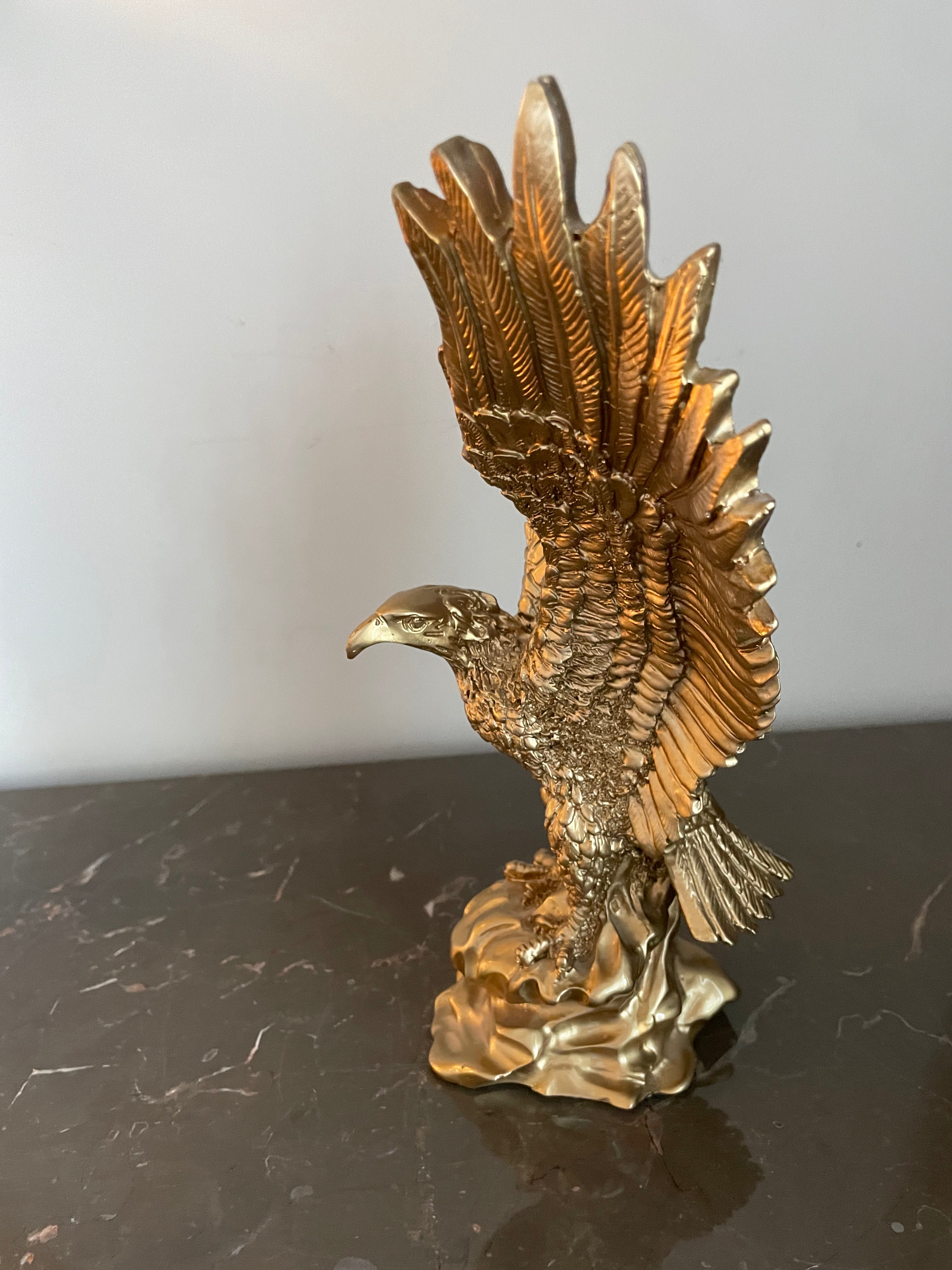 Golden Eagle Sculpture. Choose from three sizes (45 cm / 30 cm / 28 cm / 20 cm)