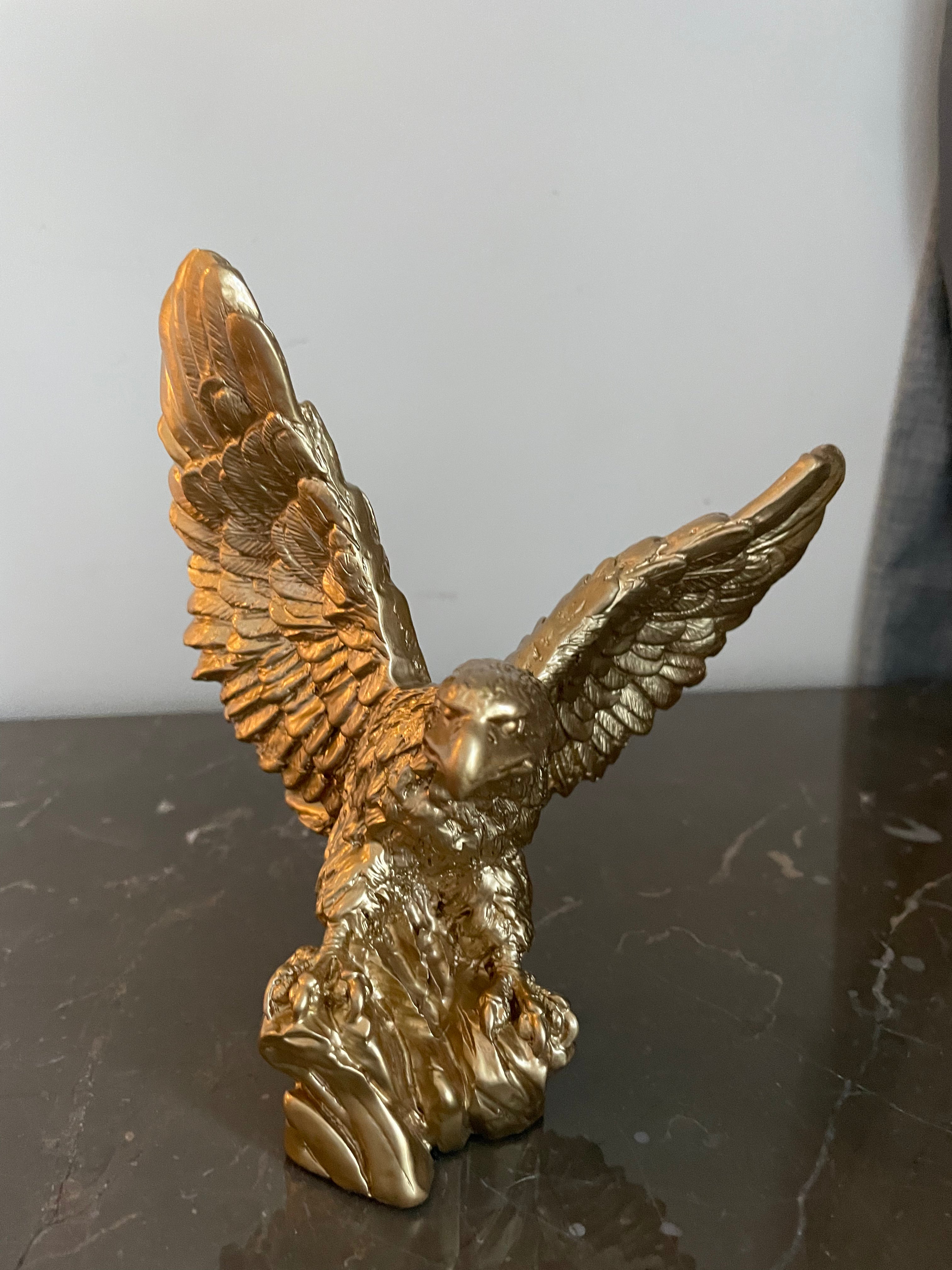 Golden Eagle Sculpture. Choose from three sizes (45 cm / 30 cm / 28 cm / 20 cm)