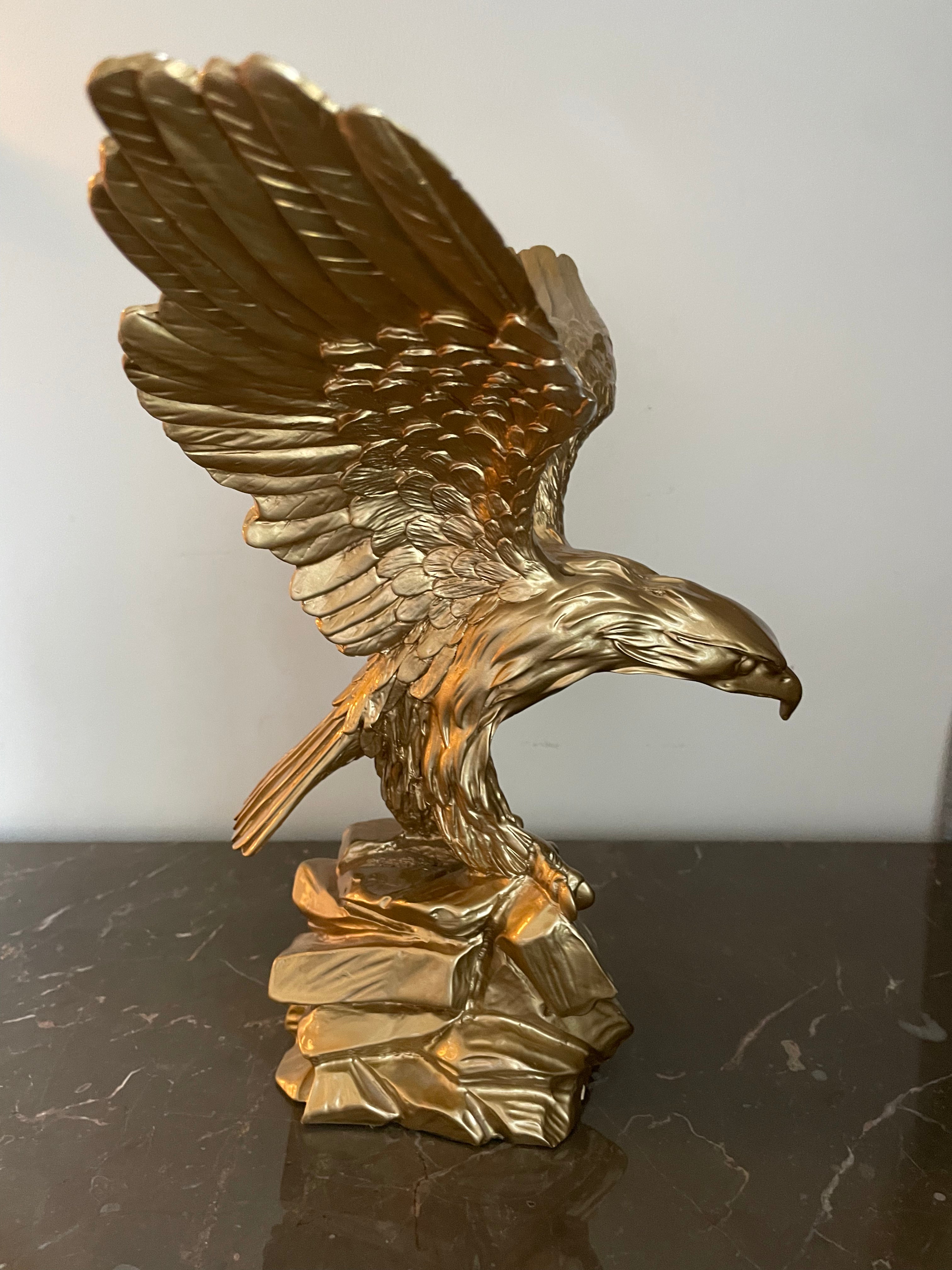 Golden Eagle Sculpture. Choose from three sizes (45 cm / 30 cm / 28 cm / 20 cm)