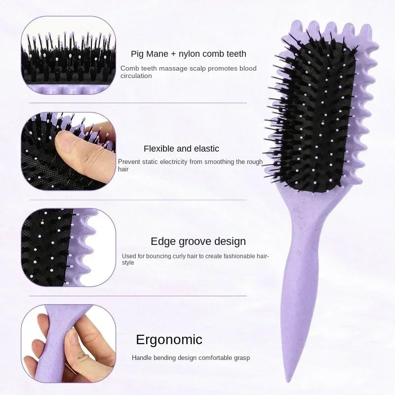 Curly Hair Detangler Brush