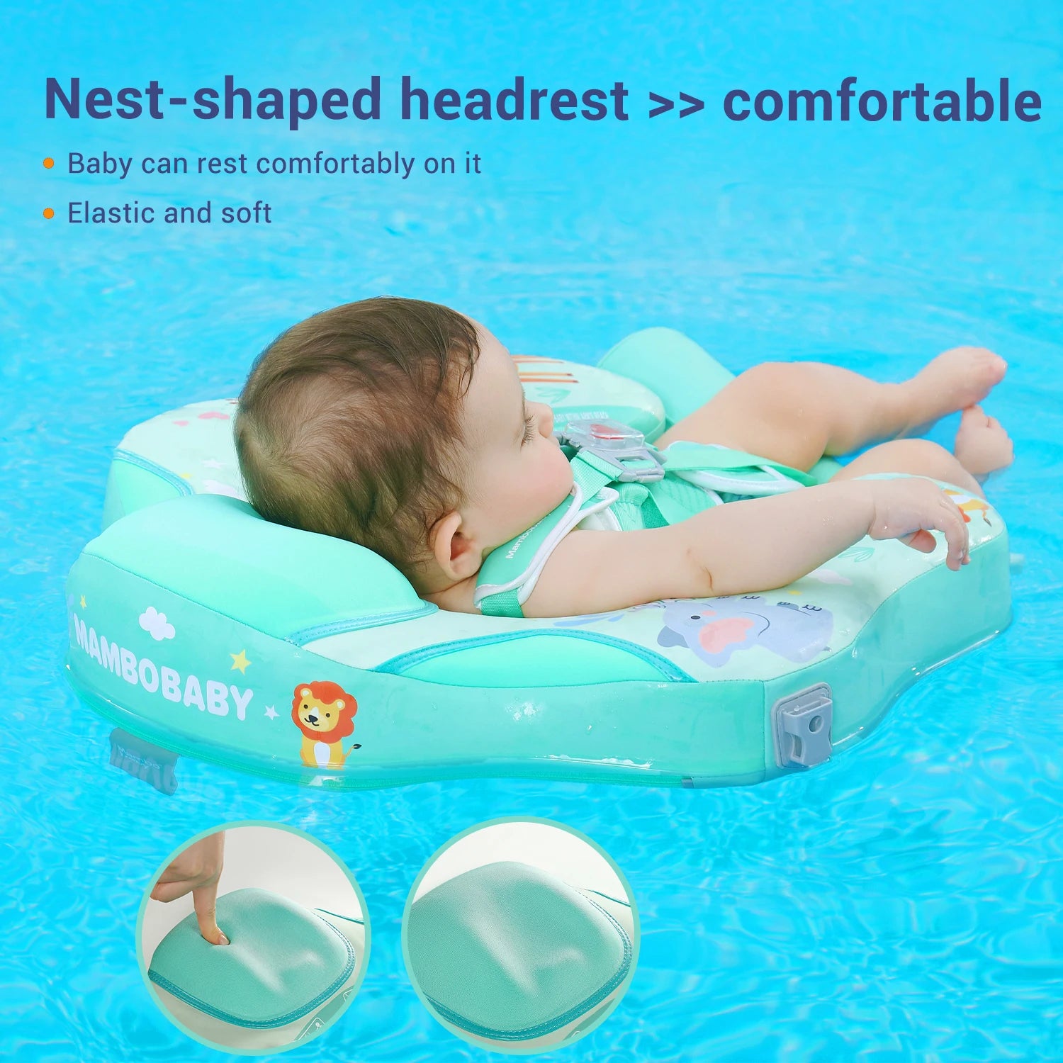Pool Floater Non-Inflatable Swim Ring for babies