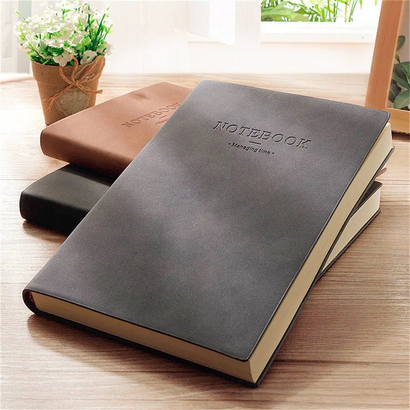 Soft Leather 180 Sheets A4/A5 Notebook