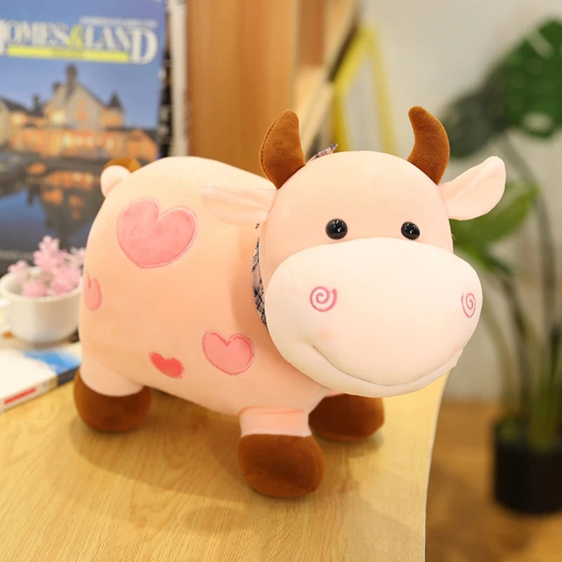 Fluffy Cow Plush Toy
