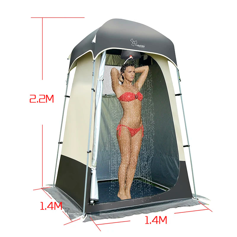 Outdoor Strong Shower Tent, Toilet, Dressing, Changing Room, Movable WC, Fishing Sunshade, High Quality
