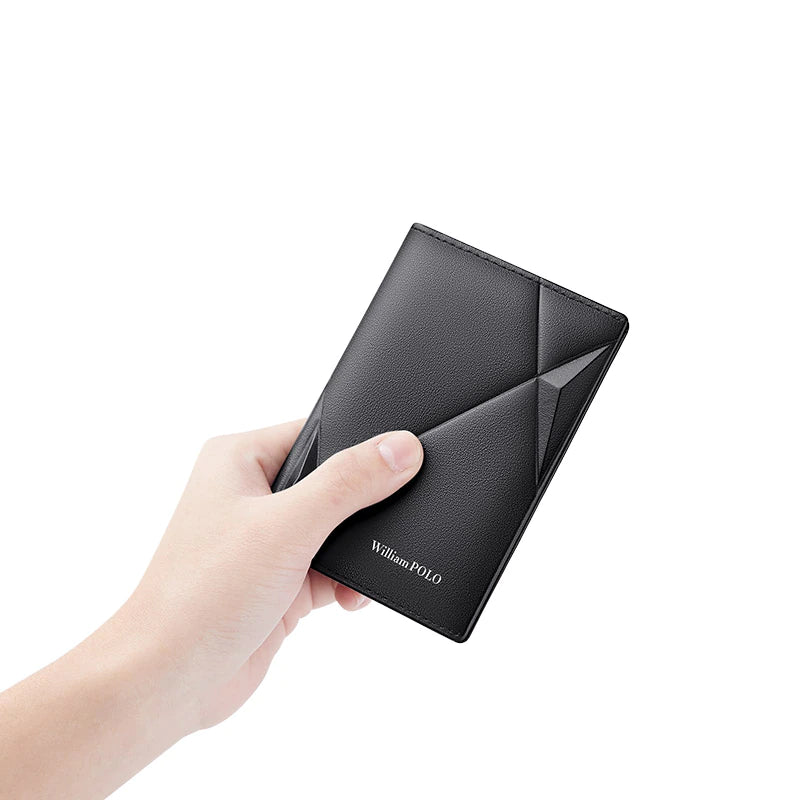 Mens Wallet Genuine Leather Card Holder Purse Real Cowhide Fashion Design Wallet Men with Gift Box PL205265