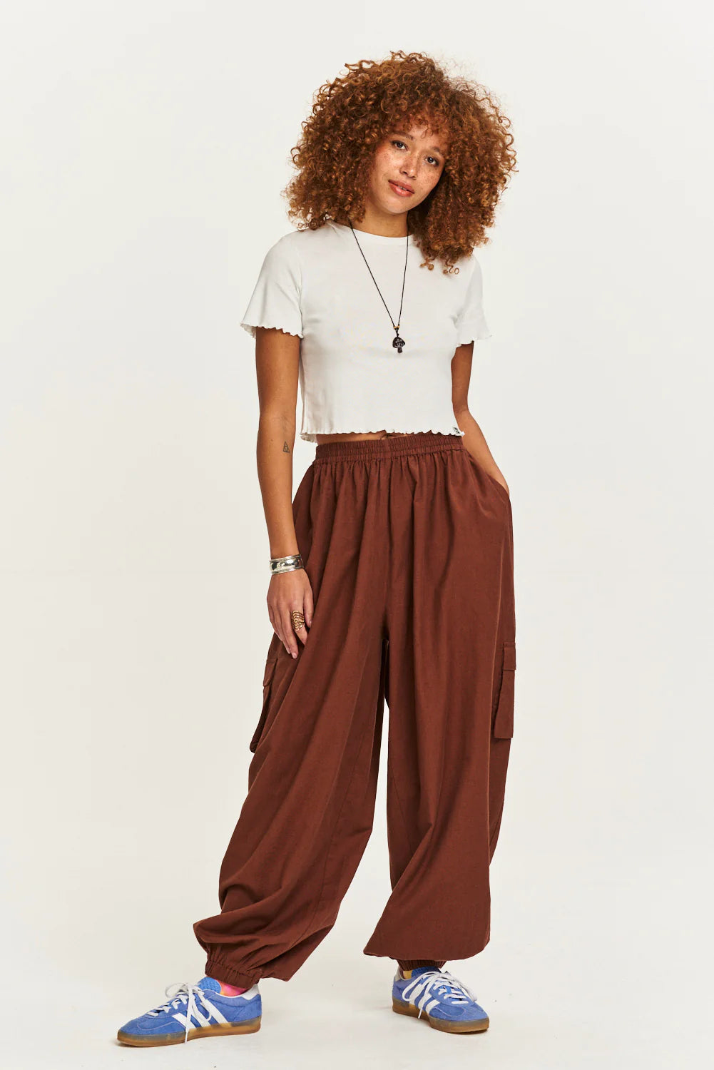 Greta Top: ORGANIC COTTON - Ecru