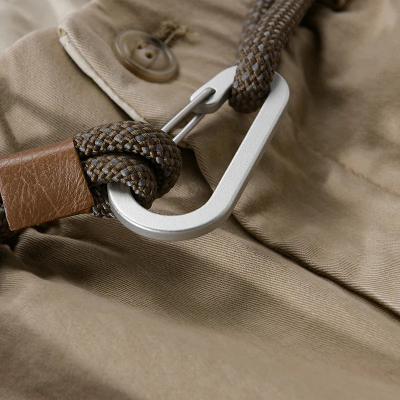 Unique Design Quality Cotton Cargo Pants Men Brand Trend Casual Trousers Elastic Waist 29-36 Pantalones Hombre Pantalon Homme
