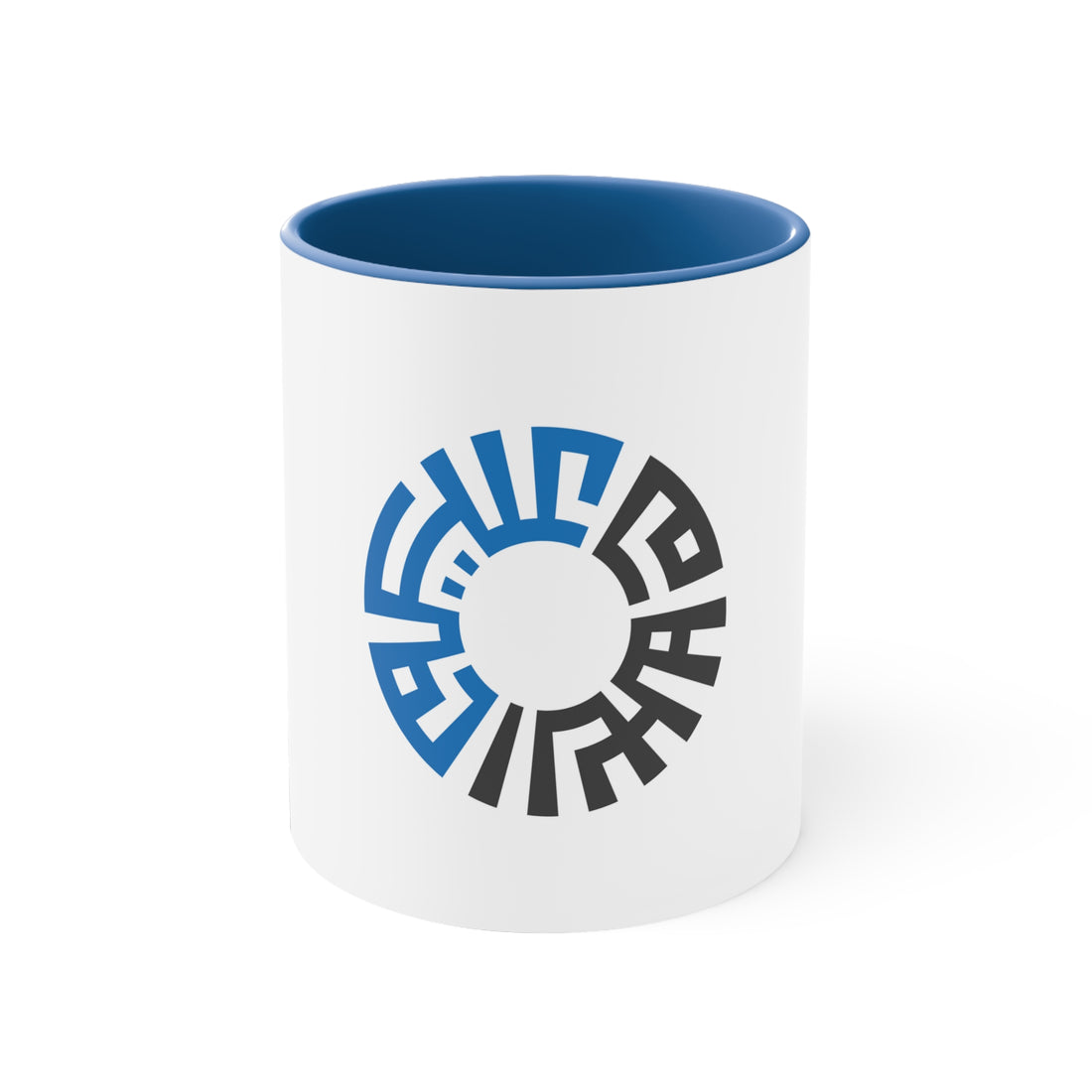 "Salam" Accent Coffee Mug, 11oz- Blue