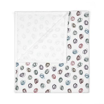 Polka Dots Baby Swaddle Blanket