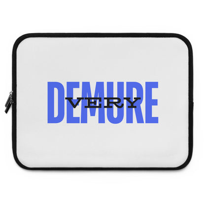 &quot;Very Demure&quot; Laptop Sleeve- &quot;Blue&quot;