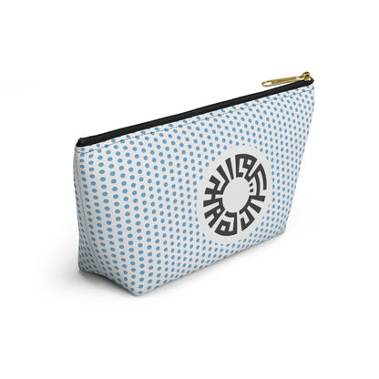 &quot;Salam&quot; Accessory Pouch w T-bottom- Blue