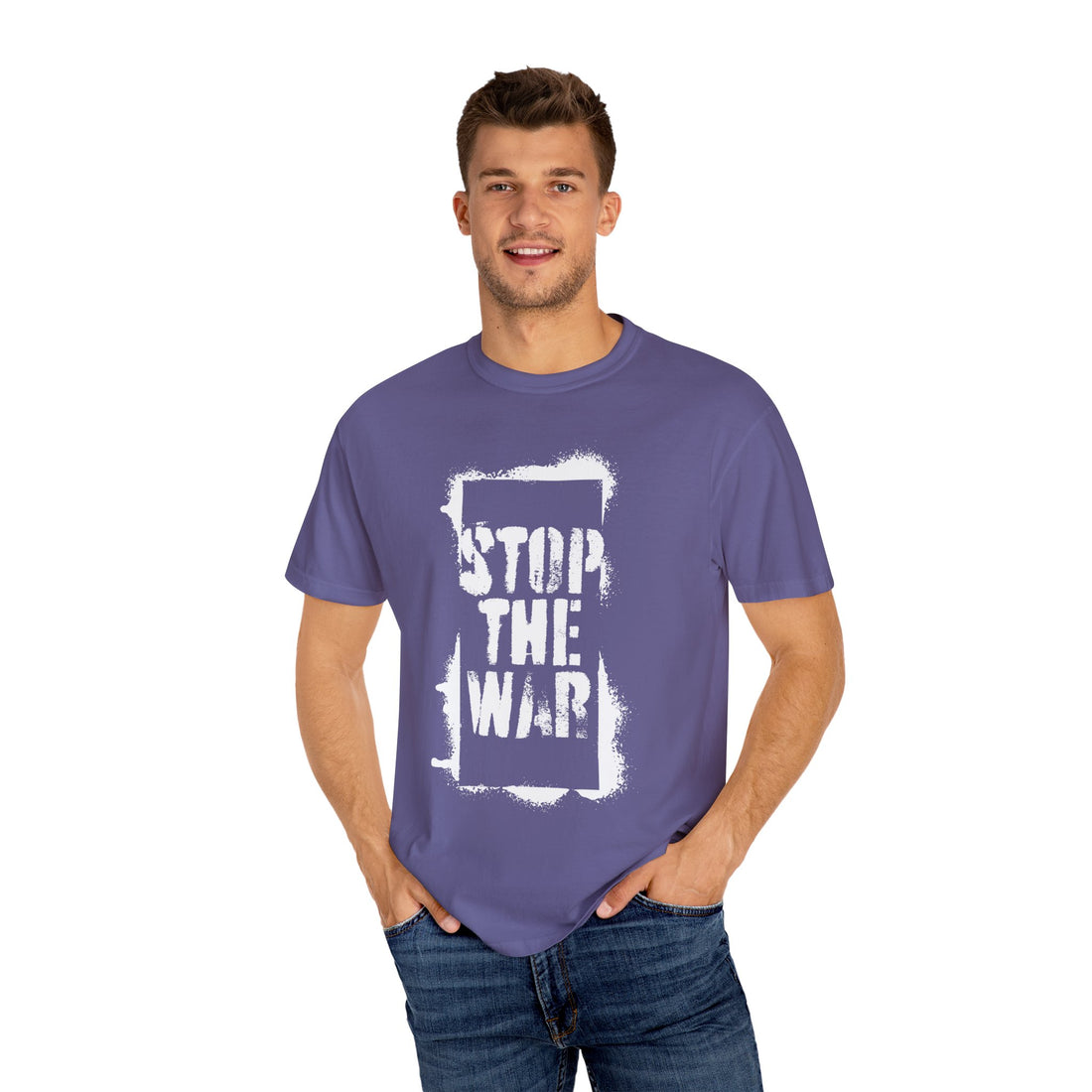 &quot;Stop the War&quot; Unisex Garment-Dyed T-shirt