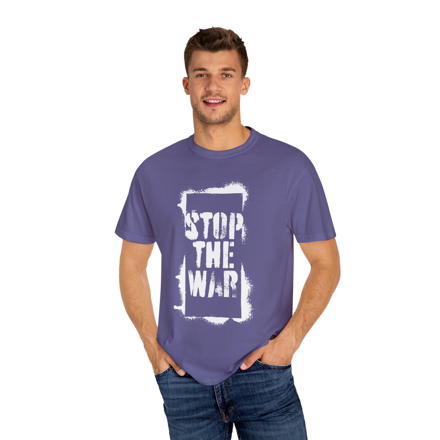 &quot;Stop the War&quot; Unisex Garment-Dyed T-shirt