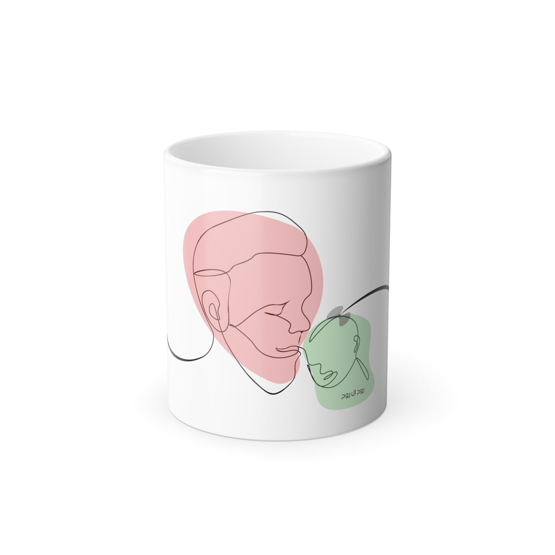 "Rouh El Rouh" Color Morphing Mug, 11oz
