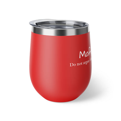 &quot;Mafi Girgir&quot; Copper Vacuum Insulated Cup, 12oz- 3 colors