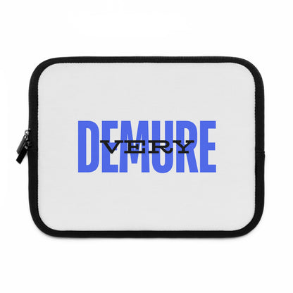 &quot;Very Demure&quot; Laptop Sleeve- &quot;Blue&quot;