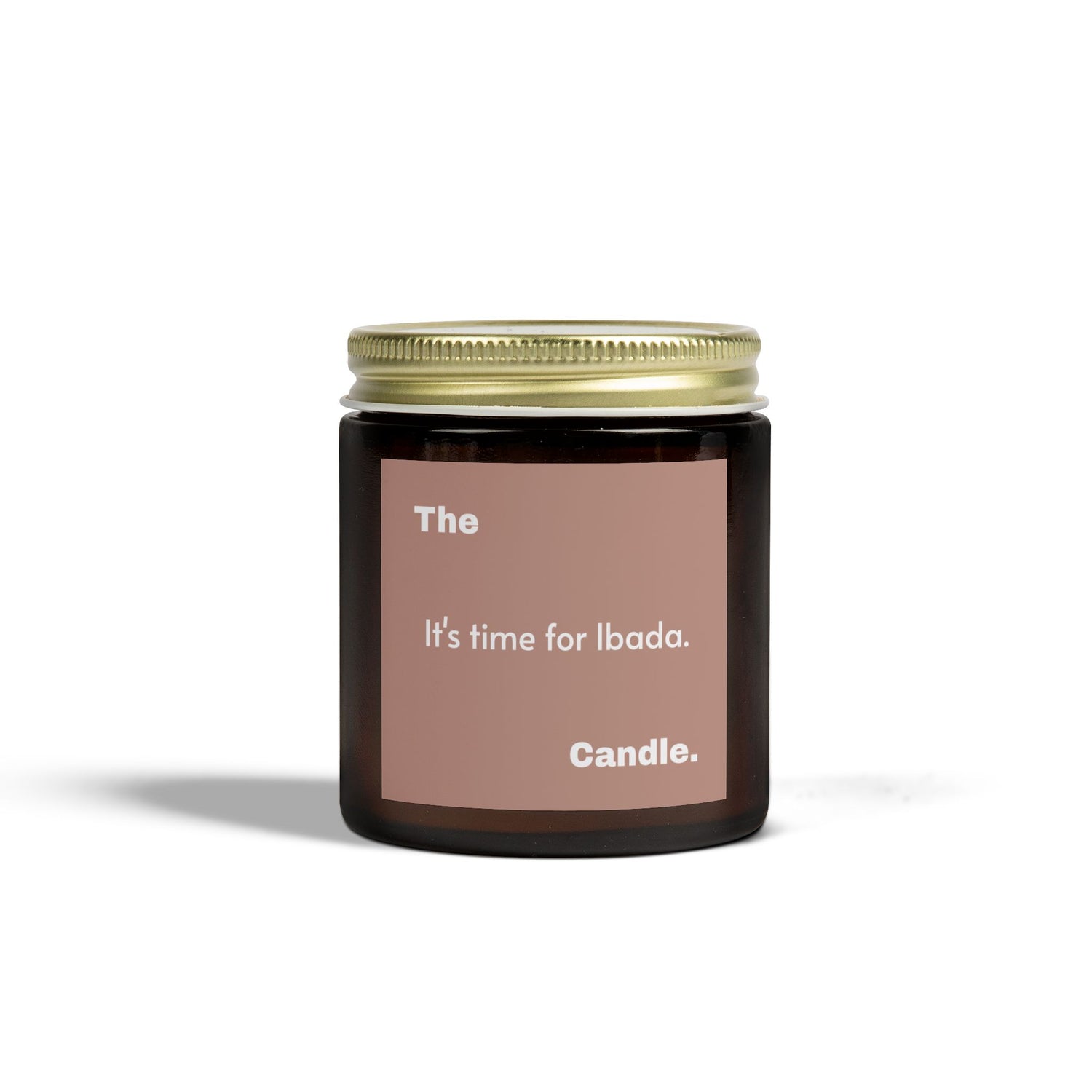 &quot;Time for Ibada&quot; Scented Candles, Coconut Apricot Wax (4oz, 9oz)