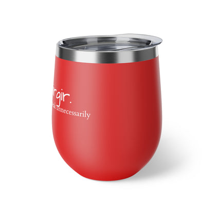 &quot;Mafi Girgir&quot; Copper Vacuum Insulated Cup, 12oz- 3 colors