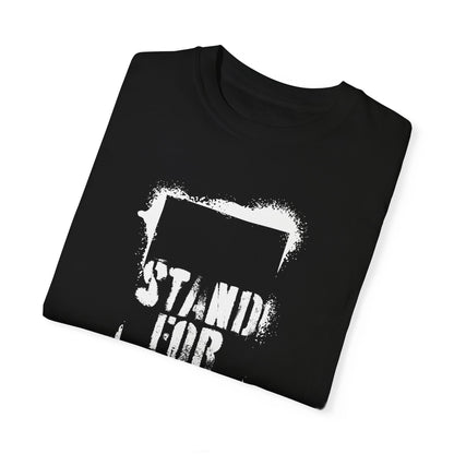 &quot;Stand for Peace&quot; Unisex Garment-Dyed T-shirt