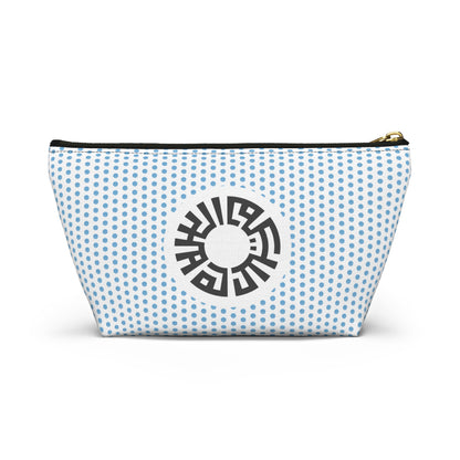 &quot;Salam&quot; Accessory Pouch w T-bottom- Blue