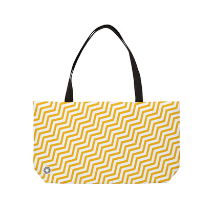 &quot;Salam&quot;  Weekender Tote Bag- Yellow