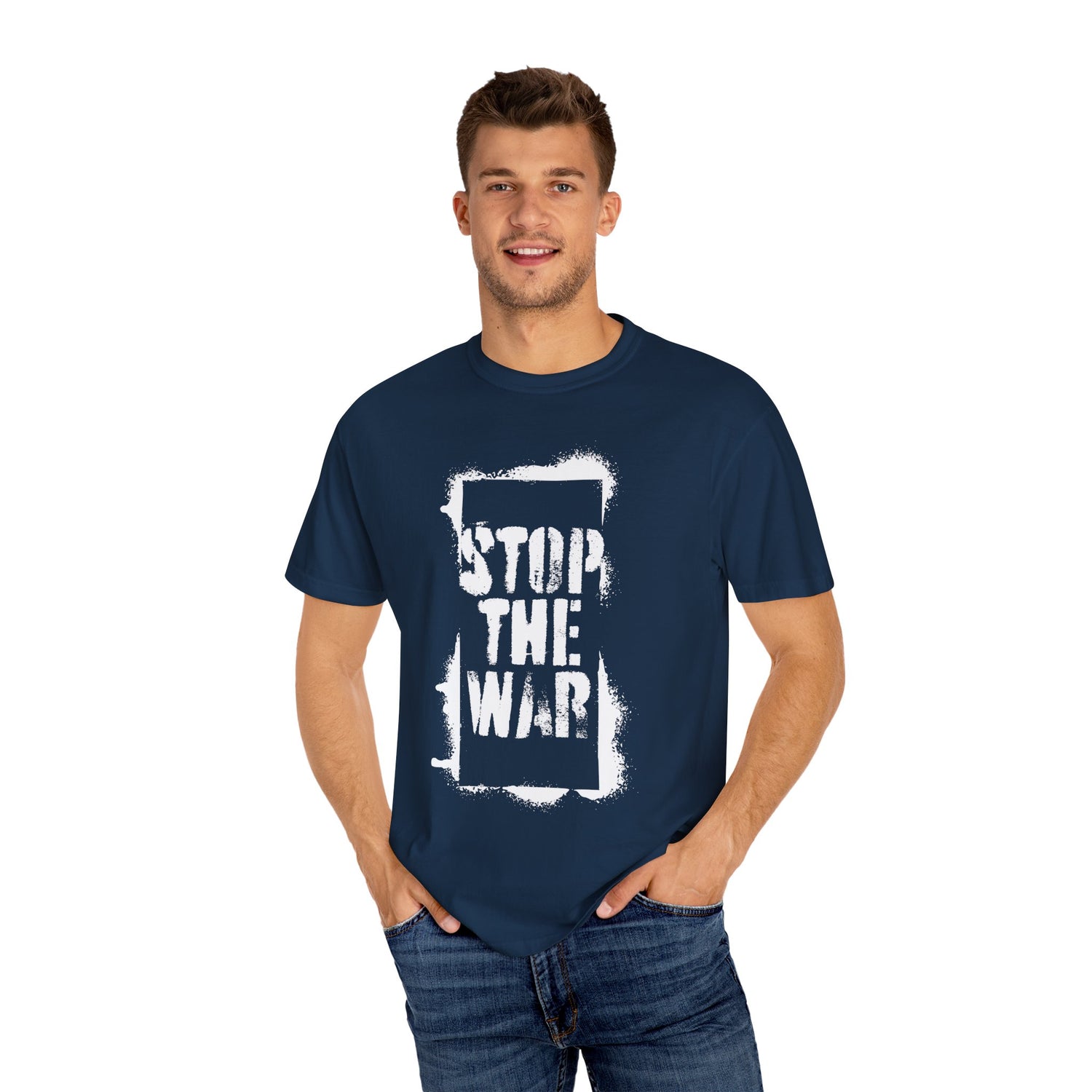 &quot;Stop the War&quot; Unisex Garment-Dyed T-shirt