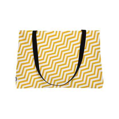 &quot;Salam&quot;  Weekender Tote Bag- Yellow