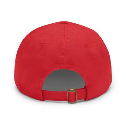 Hat with Leather Patch, &quot;Gratitude&quot;