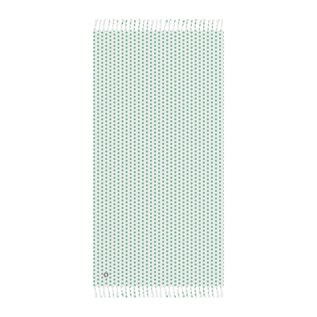 Boho Beach Cloth- Polka Dot, Green