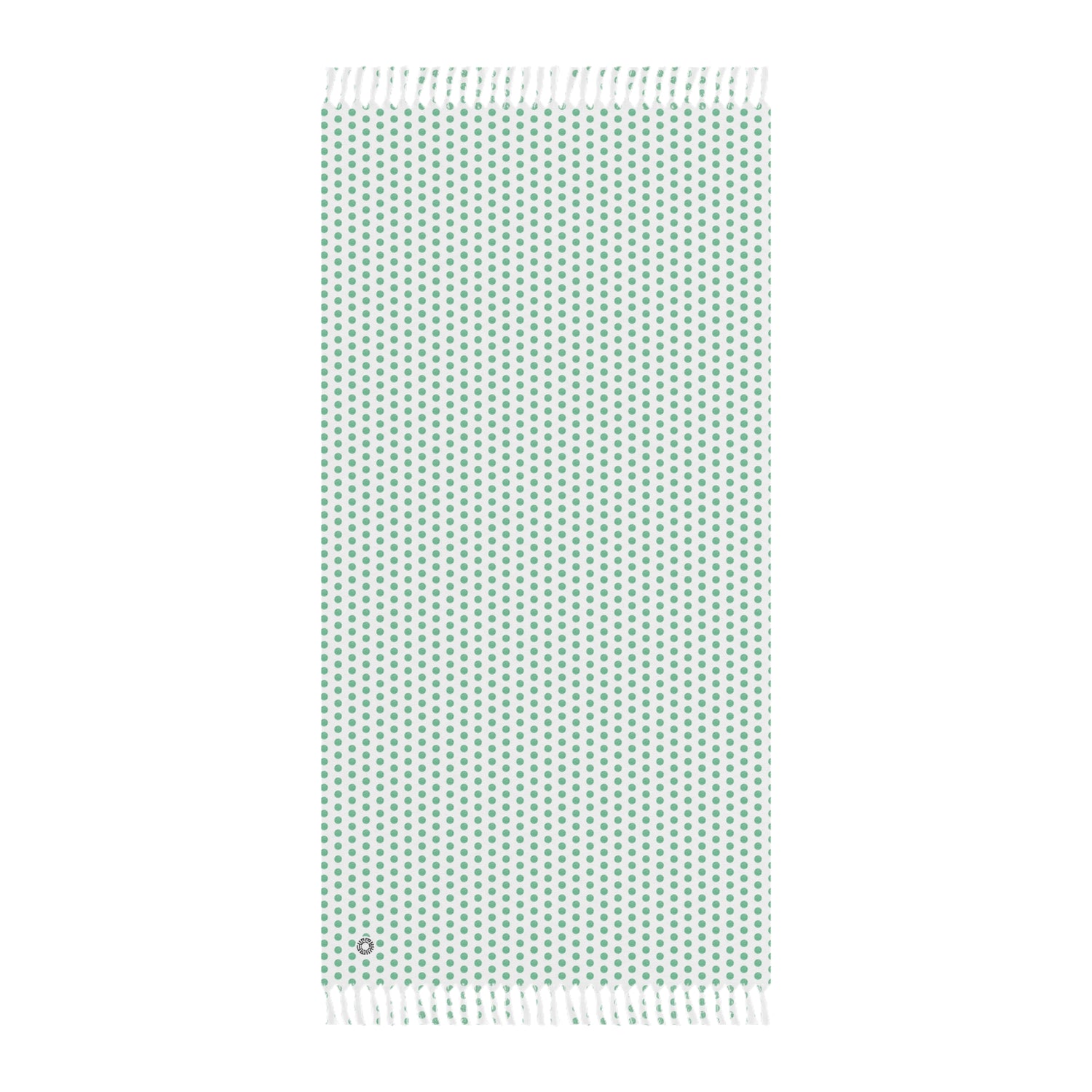 Boho Beach Cloth- Polka Dot, Green