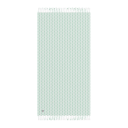 Boho Beach Cloth- Polka Dot, Green