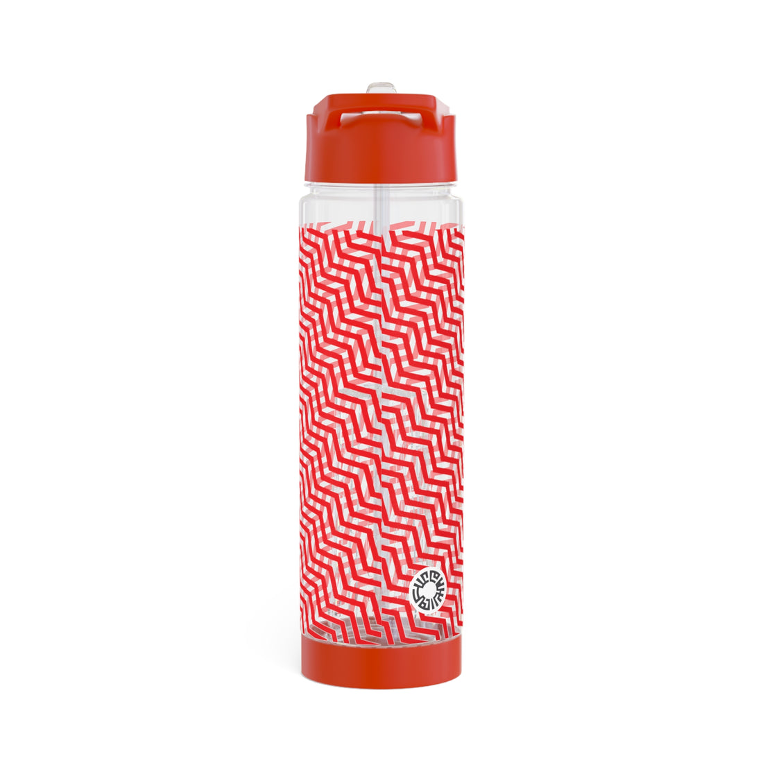 "Salam" Infuser Water Bottle- Red
