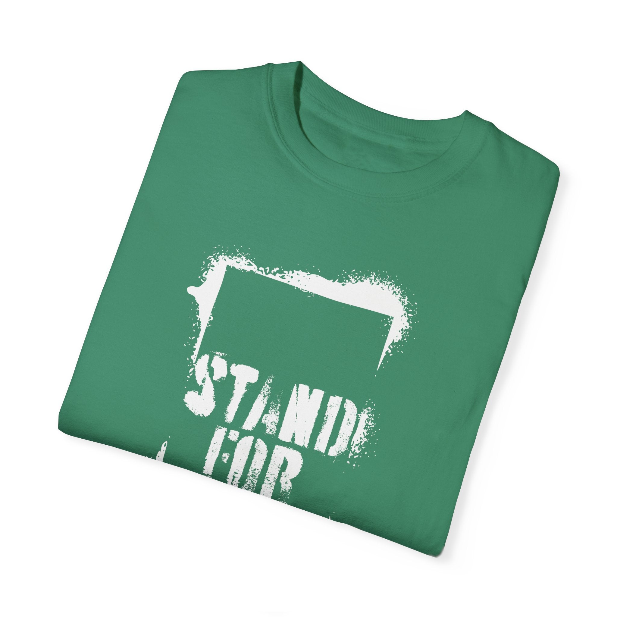 &quot;Stand for Peace&quot; Unisex Garment-Dyed T-shirt