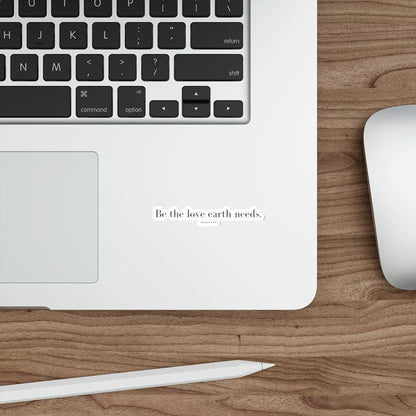 &quot;Be the Love&quot; Die-Cut Stickers