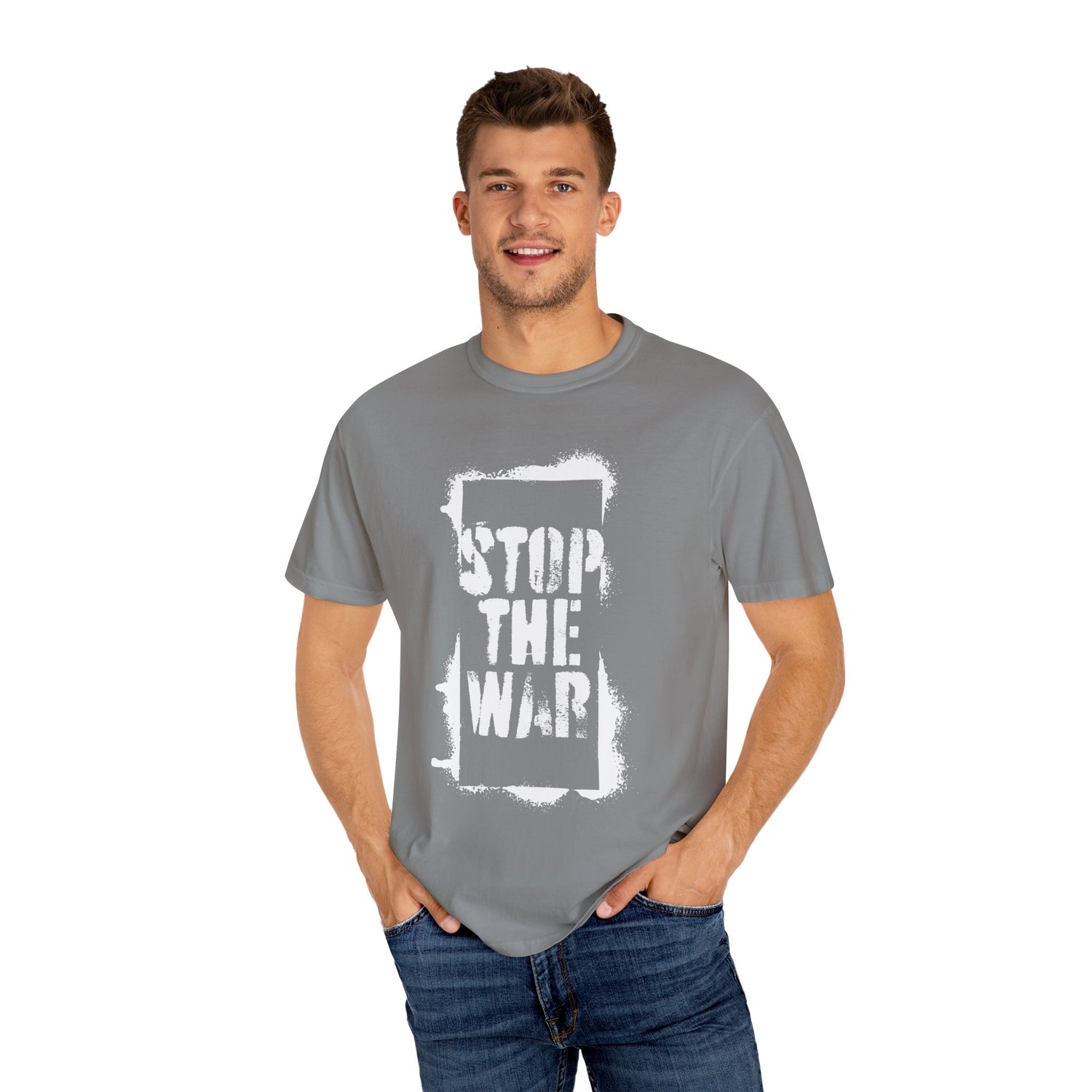 &quot;Stop the War&quot; Unisex Garment-Dyed T-shirt