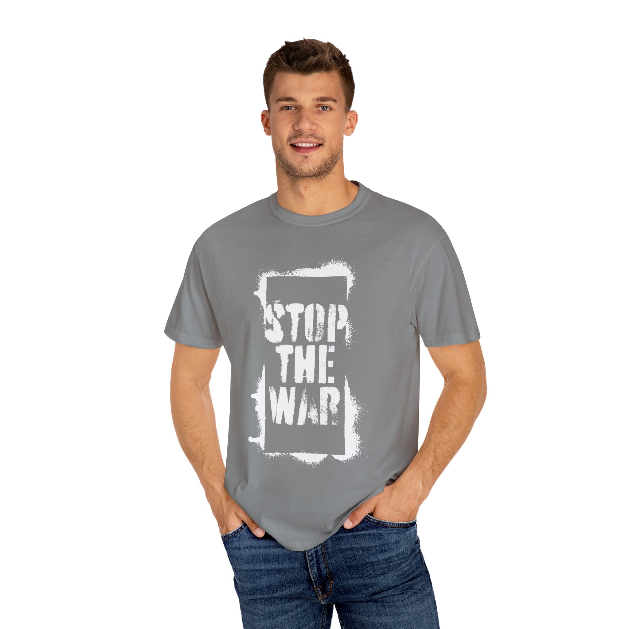 &quot;Stop the War&quot; Unisex Garment-Dyed T-shirt
