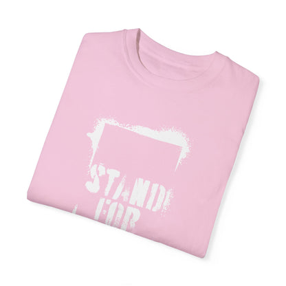 &quot;Stand for Peace&quot; Unisex Garment-Dyed T-shirt