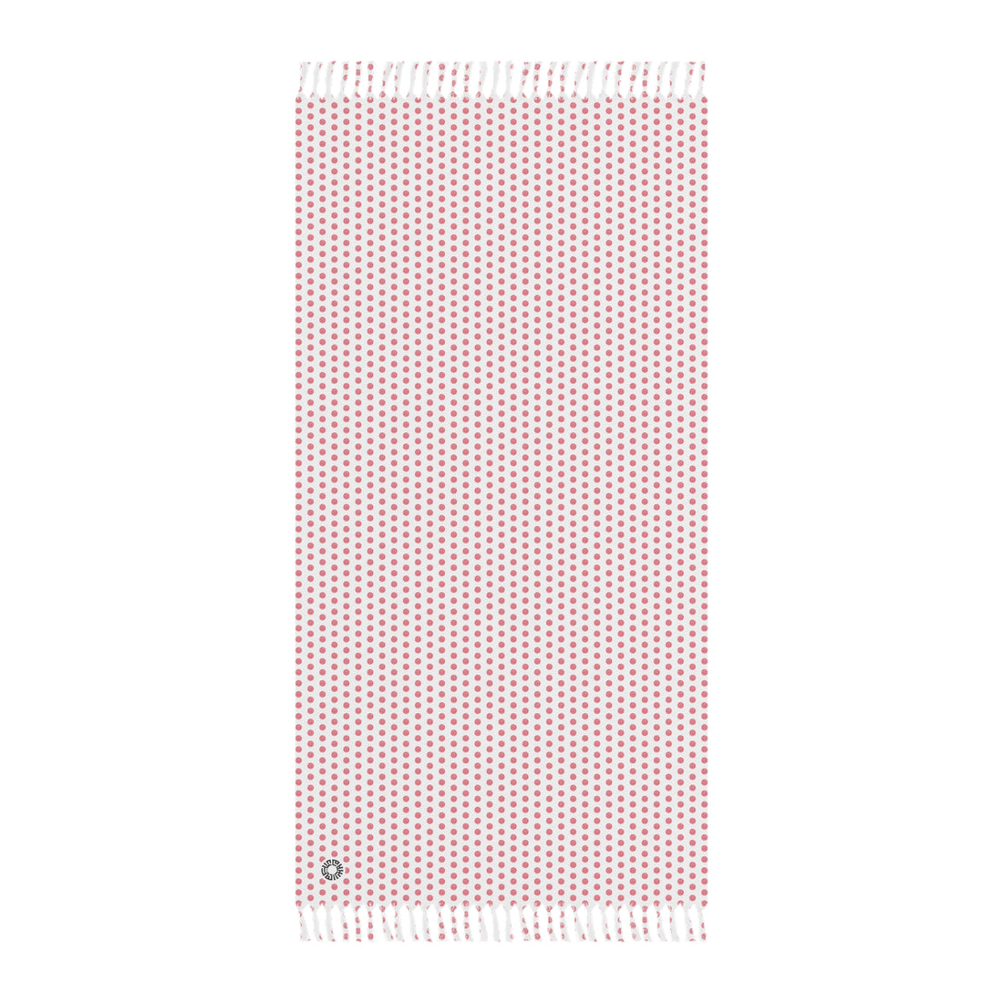 Boho Beach Cloth- Polka Dot Red