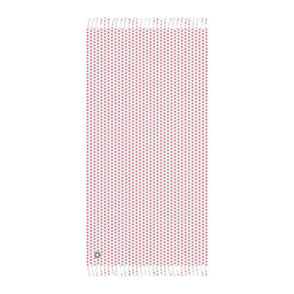 Boho Beach Cloth- Polka Dot Red