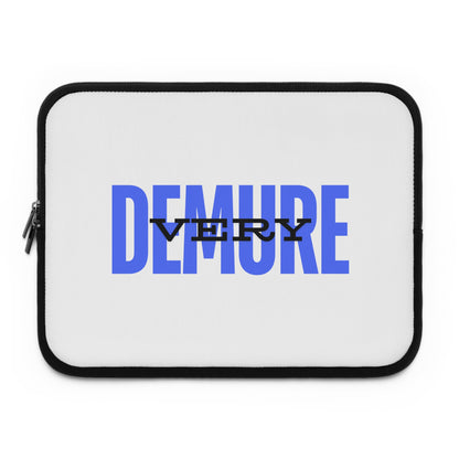 &quot;Very Demure&quot; Laptop Sleeve- &quot;Blue&quot;